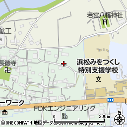 静岡県浜松市浜名区細江町広岡72周辺の地図