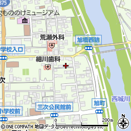 広島県三次市三次町1569周辺の地図