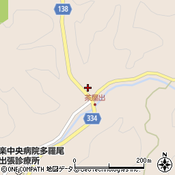 滋賀県甲賀市信楽町多羅尾1671周辺の地図