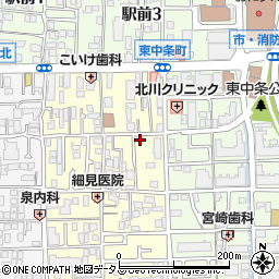 大阪府茨木市下中条町5-6周辺の地図