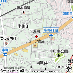 Ｊａｃ北大阪周辺の地図