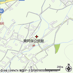 兵庫県姫路市四郷町東阿保周辺の地図