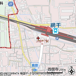 北沢産業株式会社　網干鉄道事務所周辺の地図