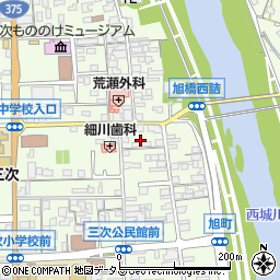 広島県三次市三次町1572周辺の地図