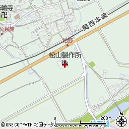 株式会社松山　伊賀工場周辺の地図