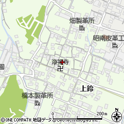 兵庫県姫路市四郷町上鈴146周辺の地図