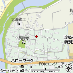 静岡県浜松市浜名区細江町広岡89周辺の地図