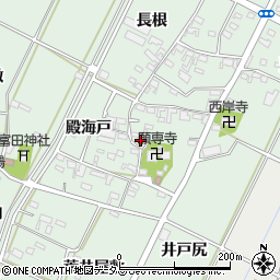愛知県西尾市吉良町富田東屋敷70周辺の地図