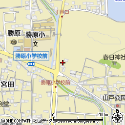 兵庫県姫路市勝原区山戸621周辺の地図