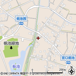 静岡県浜松市浜名区宮口4590周辺の地図