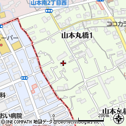 そんぽの家GH宝塚山本周辺の地図