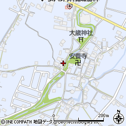 兵庫県加古川市志方町上冨木686-2周辺の地図