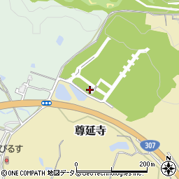 枚方紫峰霊苑　管理事務所晃健周辺の地図