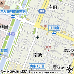 炭火焼鳥 ゆ鳥 南条店周辺の地図