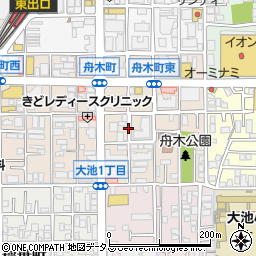 大阪府茨木市舟木町12周辺の地図