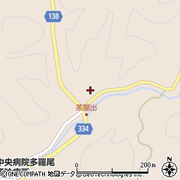 滋賀県甲賀市信楽町多羅尾1684周辺の地図