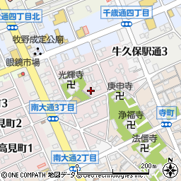 愛知県豊川市光輝町周辺の地図