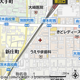 大阪府茨木市舟木町19周辺の地図
