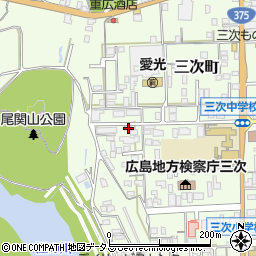 広島県三次市三次町1749周辺の地図