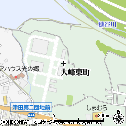 大阪府枚方市大峰東町1周辺の地図
