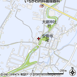 兵庫県加古川市志方町上冨木686-3周辺の地図