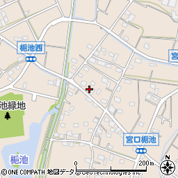 静岡県浜松市浜名区宮口3956周辺の地図