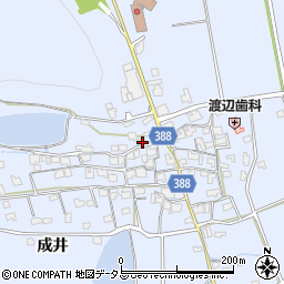 兵庫県加古川市志方町成井514周辺の地図