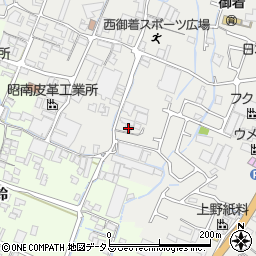兵庫県姫路市御国野町西御着485周辺の地図