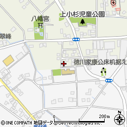 静岡県焼津市上小杉43周辺の地図