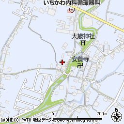 兵庫県加古川市志方町上冨木687周辺の地図
