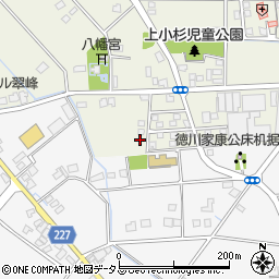 静岡県焼津市上小杉67-9周辺の地図