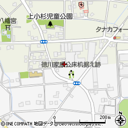 静岡県焼津市上小杉27周辺の地図