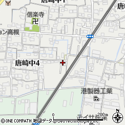 唐崎公民館周辺の地図