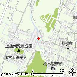 兵庫県姫路市四郷町上鈴10-2周辺の地図