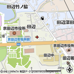 京都府京田辺市興戸北鉾立37-3周辺の地図