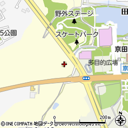 ファミリーマート京田辺公園店周辺の地図