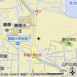 兵庫県姫路市勝原区山戸661周辺の地図