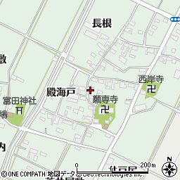 愛知県西尾市吉良町富田東屋敷71周辺の地図
