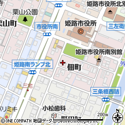 ちゃんどら 姫路店周辺の地図