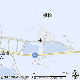 兵庫県加古川市志方町投松659周辺の地図