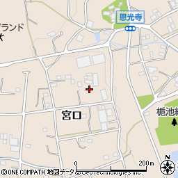 静岡県浜松市浜名区宮口4481-2周辺の地図
