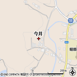 岡山県赤磐市今井周辺の地図