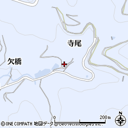 愛知県西尾市西幡豆町寺尾周辺の地図