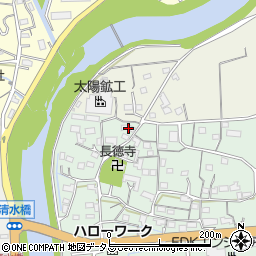静岡県浜松市浜名区細江町広岡148周辺の地図