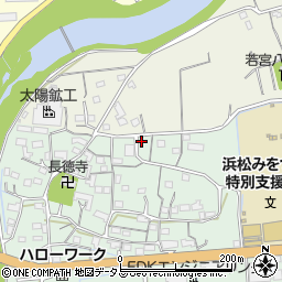静岡県浜松市浜名区細江町広岡86周辺の地図
