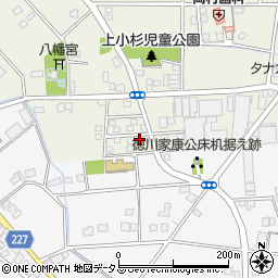 静岡県焼津市上小杉34周辺の地図