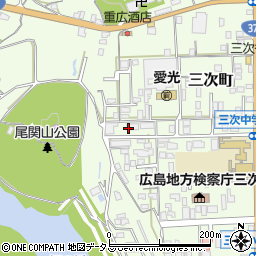 広島県三次市三次町1750周辺の地図