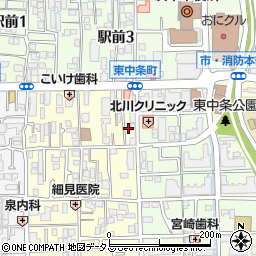 大阪府茨木市下中条町4-20周辺の地図