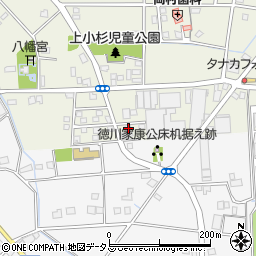 静岡県焼津市上小杉24周辺の地図