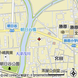 兵庫県姫路市勝原区宮田510周辺の地図